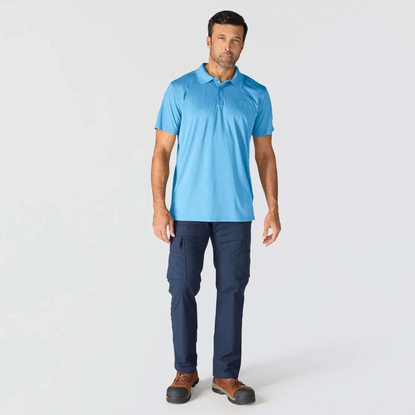 Force Sun Defender™ poloshirt met logo voor heren, relaxte pasvorm - Overhemden met zonbescherming