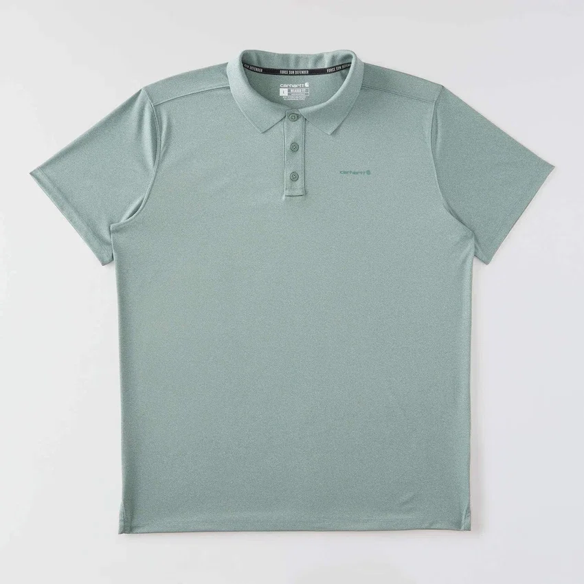 Force Sun Defender™ poloshirt met logo voor heren, relaxte pasvorm - Overhemden met zonbescherming