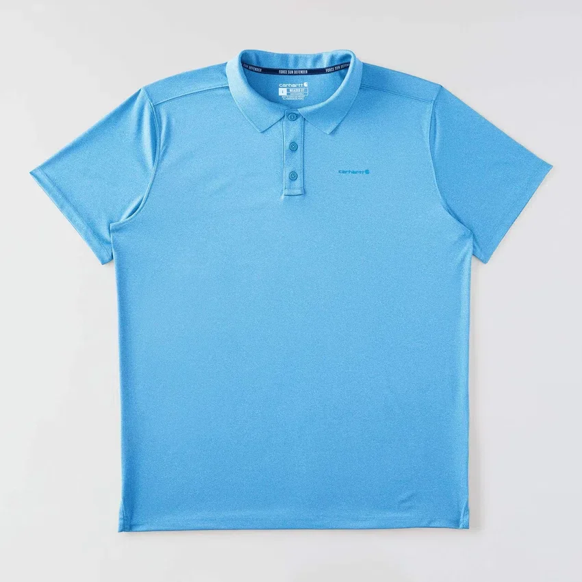 Force Sun Defender™ poloshirt met logo voor heren, relaxte pasvorm - Overhemden met zonbescherming