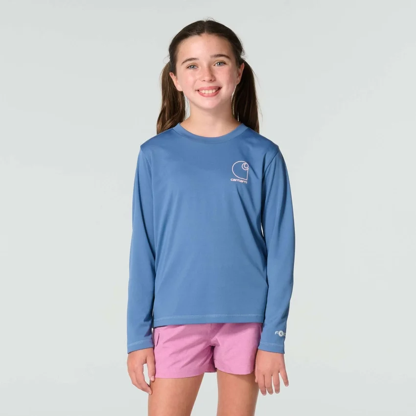 Force Sun Defender™ T-shirt met lange armstukken voor meisjes (kind/jeugd)