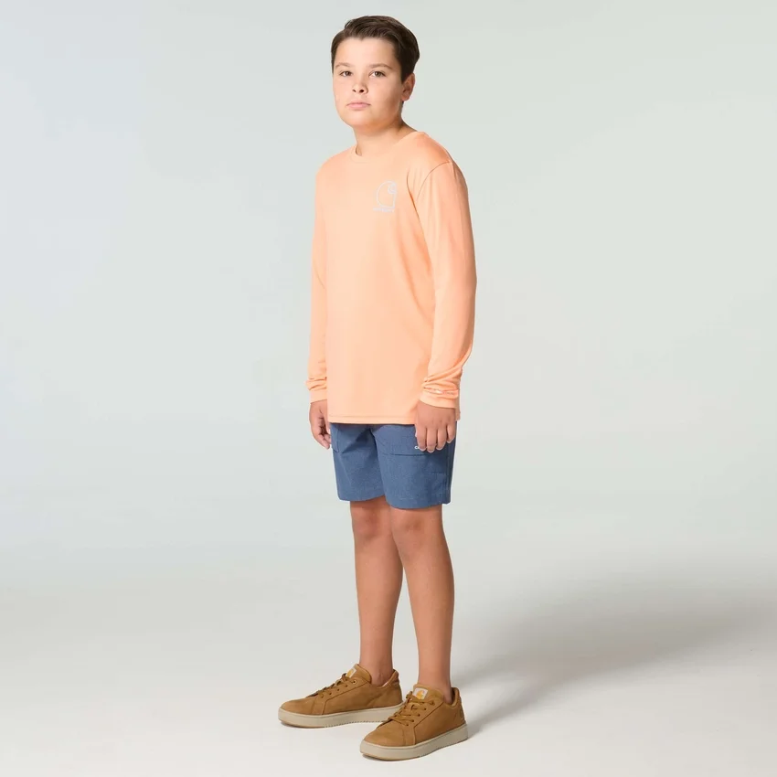 Force Sun Defender™ T-shirt met lange mouwen voor jongens (kinderen/jeugd)