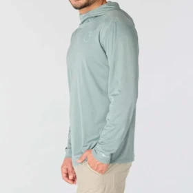 Force Sun Defender UPF 50+ lichtgewicht hoodie met armstukken en vochtafvoerende eigenschappen voor heren – Hoodies met zonbescherming