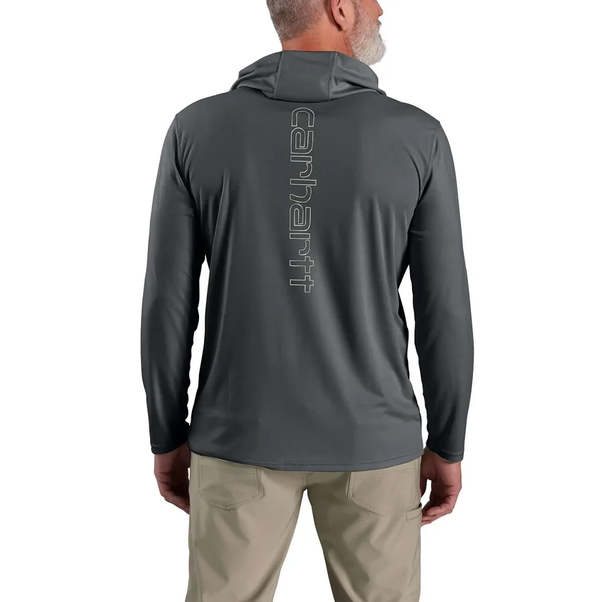 Force Sun Defender UPF 50+ lichtgewicht hoodie met armstukken en vochtafvoerende eigenschappen voor heren - Hoodies met zonbescherming