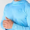 Force Sun Defender UPF 50+ lichtgewicht hoodie met armstukken en vochtafvoerende eigenschappen voor heren - Hoodies met zonbescherming