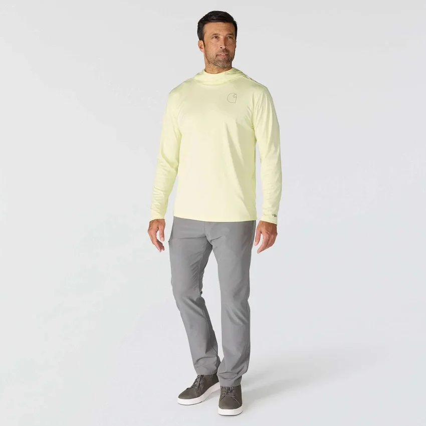 Force Sun Defender UPF 50+ lichtgewicht hoodie met armstukken en vochtafvoerende eigenschappen voor heren - Hoodies met zonbescherming