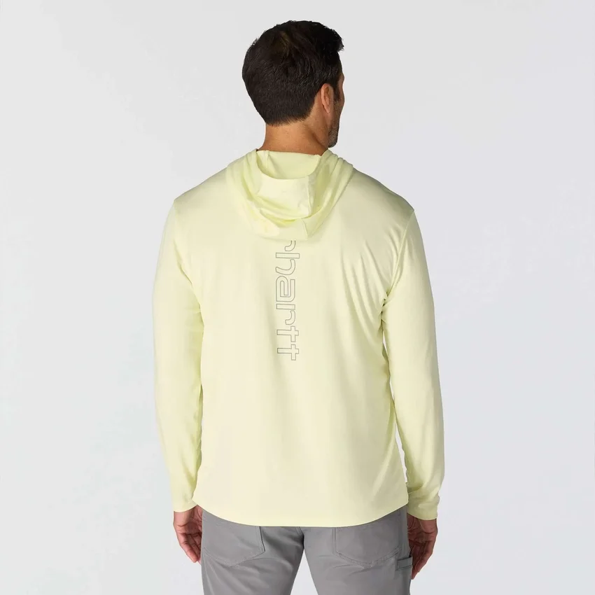 Force Sun Defender UPF 50+ lichtgewicht hoodie met armstukken en vochtafvoerende eigenschappen voor heren - Hoodies met zonbescherming