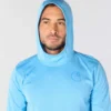 Force Sun Defender UPF 50+ lichtgewicht hoodie met armstukken en vochtafvoerende eigenschappen voor heren - Hoodies met zonbescherming