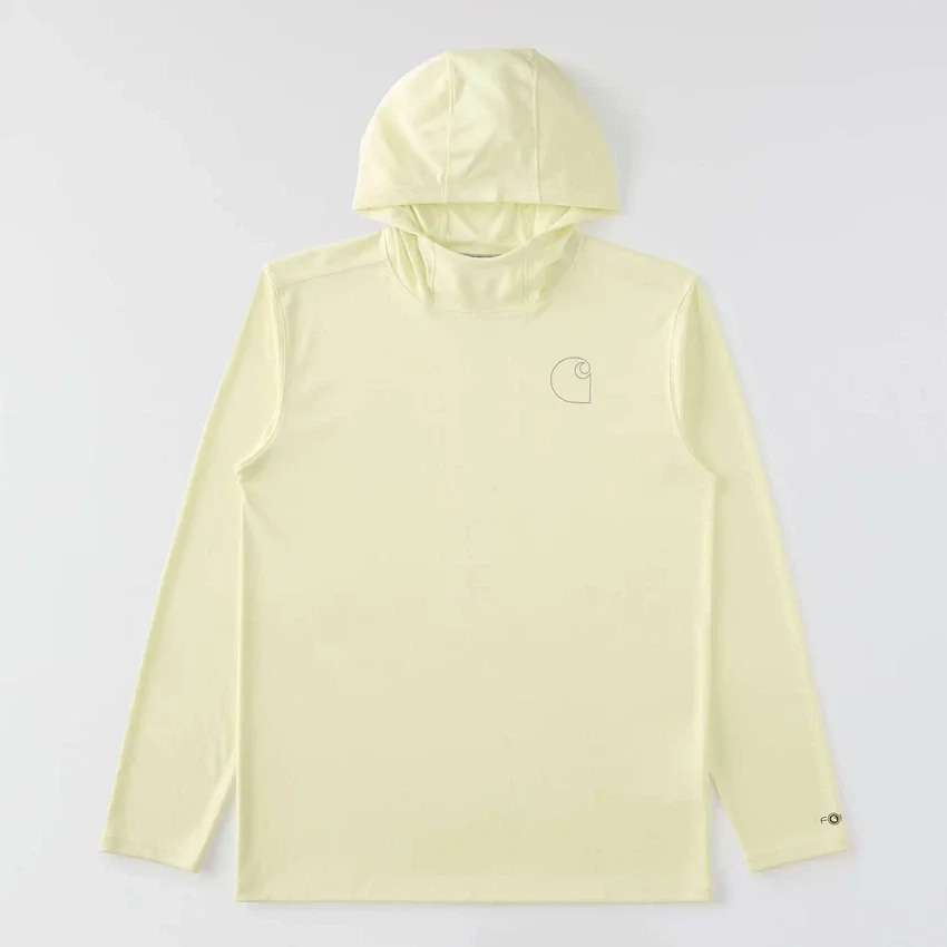 Force Sun Defender UPF 50+ lichtgewicht hoodie met armstukken en vochtafvoerende eigenschappen voor heren - Hoodies met zonbescherming