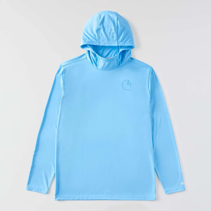 Force Sun Defender UPF 50+ lichtgewicht hoodie met armstukken en vochtafvoerende eigenschappen voor heren - Hoodies met zonbescherming