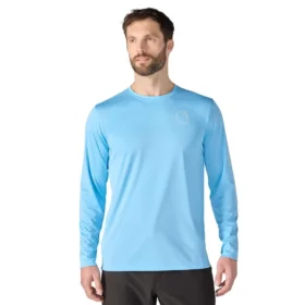 Force Sun Defender UPF 50+ lichtgewicht T-shirt met lange armstukken en vochtafvoer voor heren – Overhemden met zonbescherming