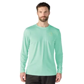Force Sun Defender UPF 50+ lichtgewicht T-shirt met lange armstukken en vochtafvoer voor heren – Overhemden met zonbescherming