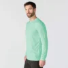 Force Sun Defender UPF 50+ lichtgewicht T-shirt met lange armstukken en vochtafvoer voor heren – Overhemden met zonbescherming