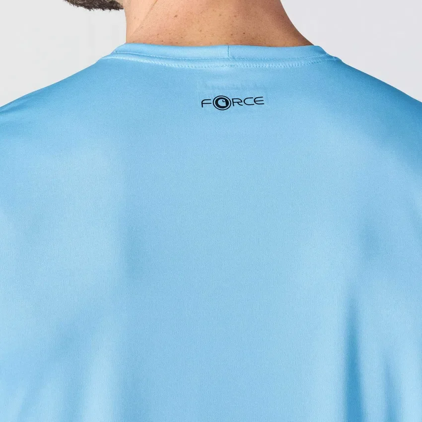 Force Sun Defender UPF 50+ lichtgewicht T-shirt met lange armstukken en vochtafvoer voor heren – Overhemden met zonbescherming