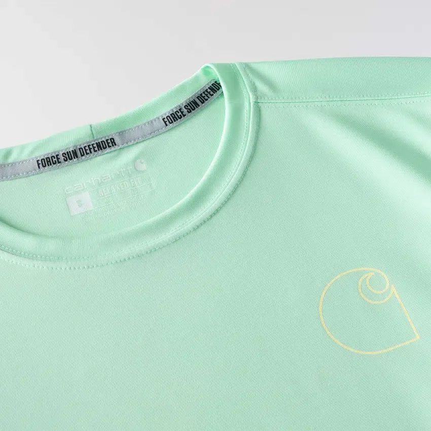 Force Sun Defender UPF 50+ lichtgewicht T-shirt met lange armstukken en vochtafvoer voor heren – Overhemden met zonbescherming