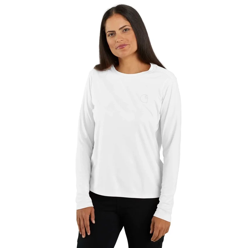Force Sun Defender UPF 50+ lichtgewicht T-shirt met lange mouwen voor dames - Zonwerende overhemden