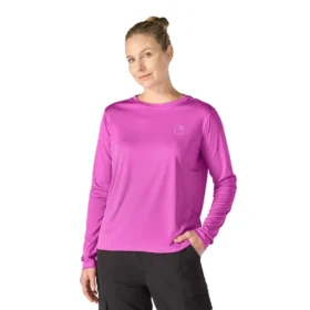 Force Sun Defender UPF 50+ lichtgewicht T-shirt met lange mouwen voor dames - Zonwerende overhemden
