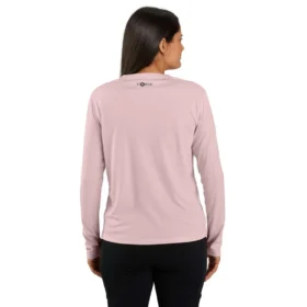 Force Sun Defender UPF 50+ lichtgewicht T-shirt met lange mouwen voor dames – Zonwerende overhemden