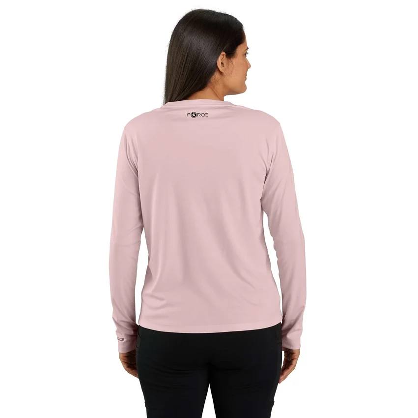 Force Sun Defender UPF 50+ lichtgewicht T-shirt met lange mouwen voor dames - Zonwerende overhemden