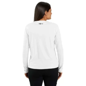 Force Sun Defender UPF 50+ lichtgewicht T-shirt met lange mouwen voor dames – Zonwerende overhemden