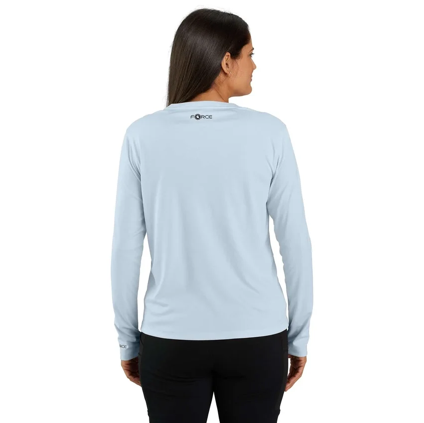 Force Sun Defender UPF 50+ lichtgewicht T-shirt met lange mouwen voor dames - Zonwerende overhemden