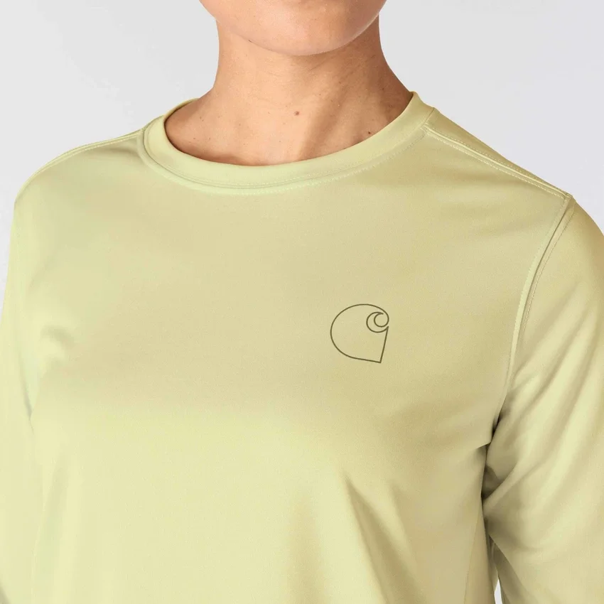 Force Sun Defender UPF 50+ lichtgewicht T-shirt met lange mouwen voor dames - Zonwerende overhemden