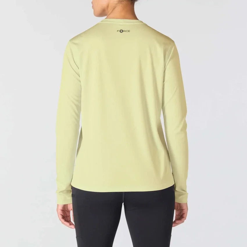 Force Sun Defender UPF 50+ lichtgewicht T-shirt met lange mouwen voor dames - Zonwerende overhemden