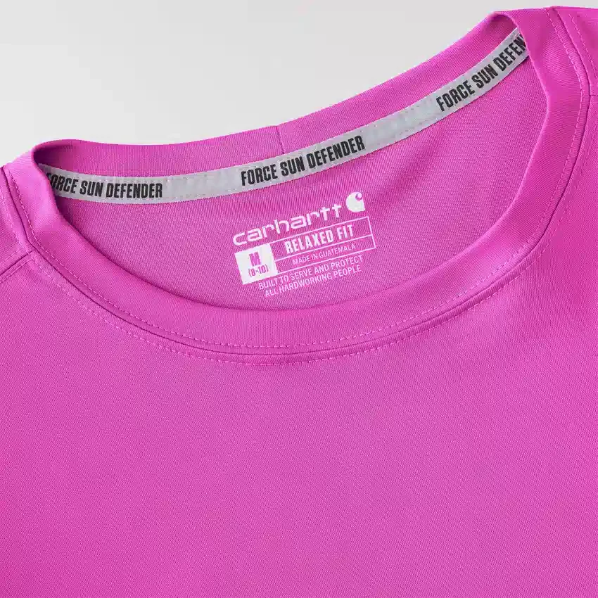 Force Sun Defender UPF 50+ lichtgewicht T-shirt met lange mouwen voor dames - Zonwerende overhemden