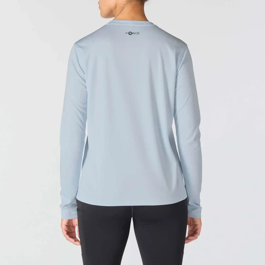 Force Sun Defender UPF 50+ lichtgewicht T-shirt met lange mouwen voor dames - Zonwerende overhemden