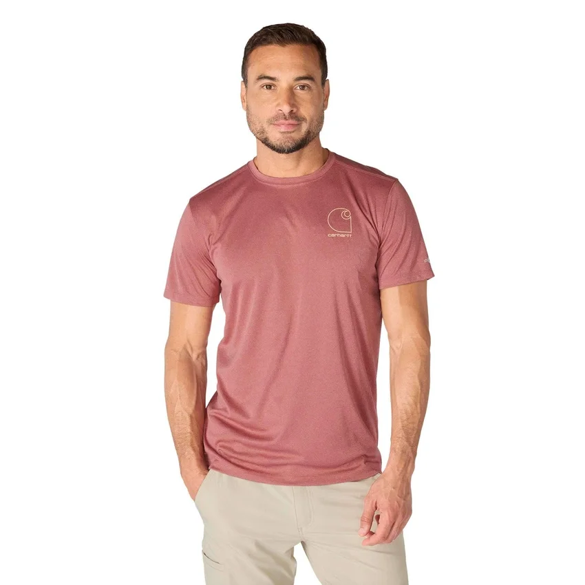 Force Sun Defender UPF 50+ lichtgewicht vochtafvoerend T-shirt voor heren – Overhemden met zonbescherming