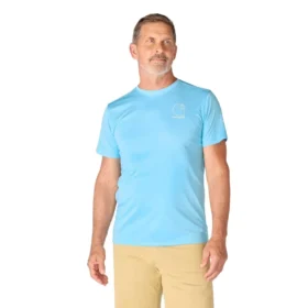 Force Sun Defender UPF 50+ lichtgewicht vochtafvoerend T-shirt voor heren – Overhemden met zonbescherming