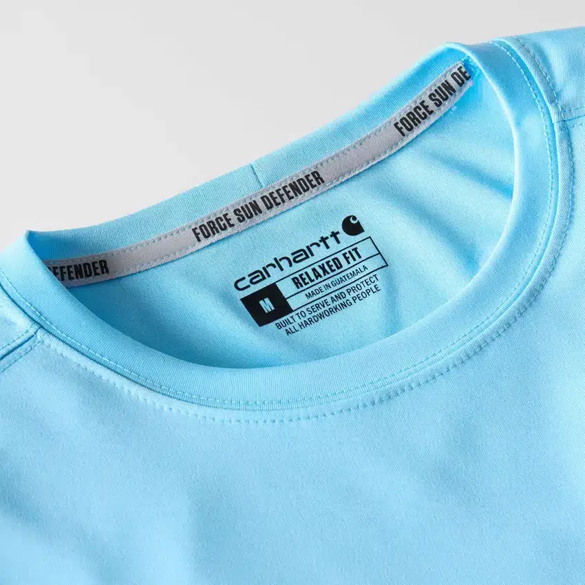 Force Sun Defender UPF 50+ lichtgewicht vochtafvoerend T-shirt voor heren – Overhemden met zonbescherming