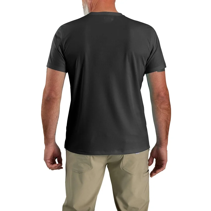 Force Sun Defender UPF 50+ lichtgewicht vochtafvoerend T-shirt voor heren – Overhemden met zonbescherming