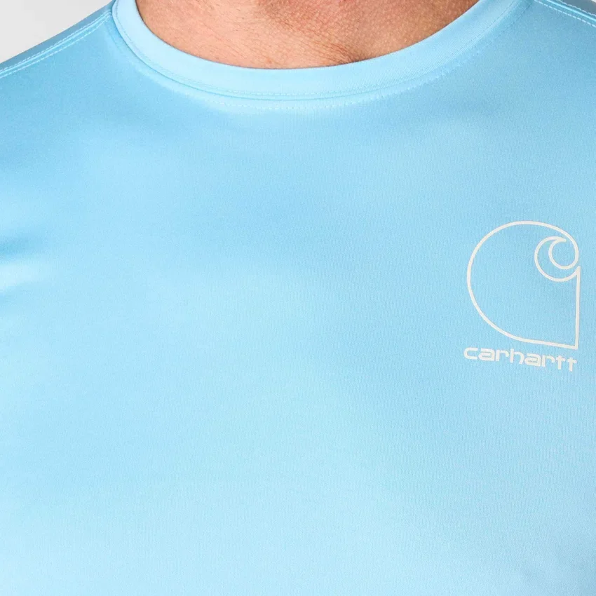 Force Sun Defender UPF 50+ lichtgewicht vochtafvoerend T-shirt voor heren – Overhemden met zonbescherming