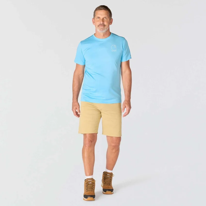 Force Sun Defender UPF 50+ lichtgewicht vochtafvoerend T-shirt voor heren – Overhemden met zonbescherming