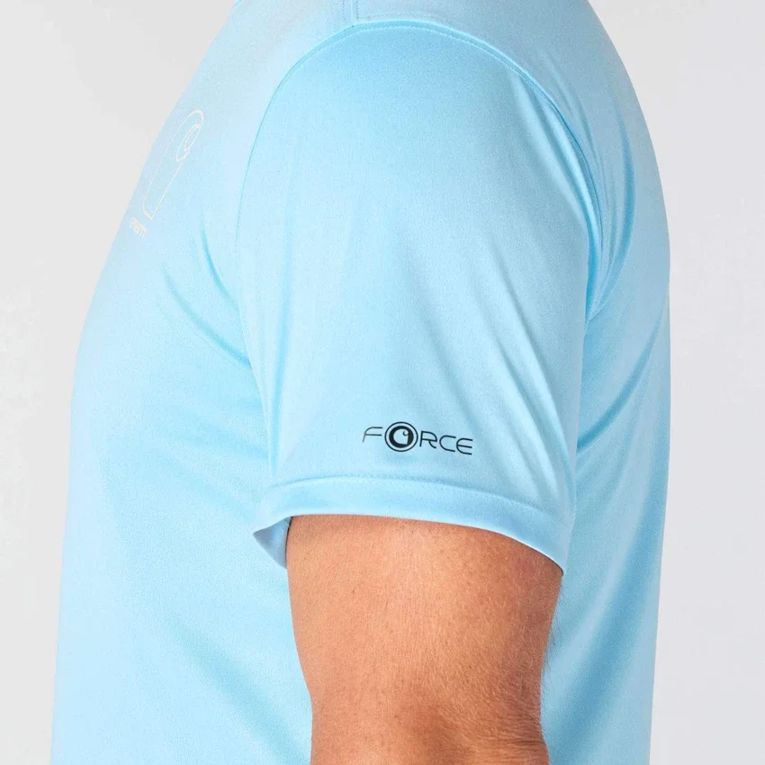 Force Sun Defender UPF 50+ lichtgewicht vochtafvoerend T-shirt voor heren – Overhemden met zonbescherming