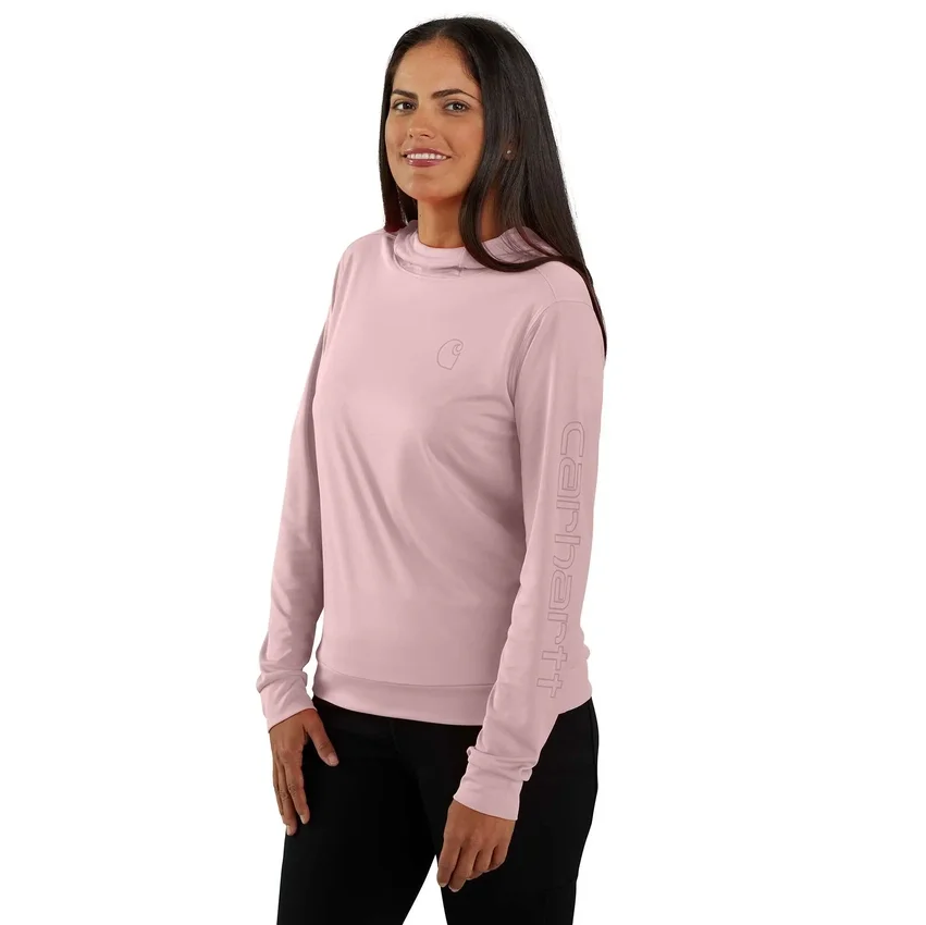 Force Sun Defender UPF 50+ vochtafvoerende hoodie voor dames - Hoodies met zonbescherming