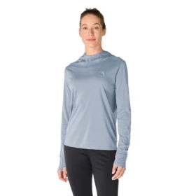 Force Sun Defender UPF 50+ vochtafvoerende hoodie voor dames - Hoodies met zonbescherming