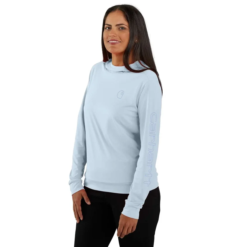 Force Sun Defender UPF 50+ vochtafvoerende hoodie voor dames - Hoodies met zonbescherming