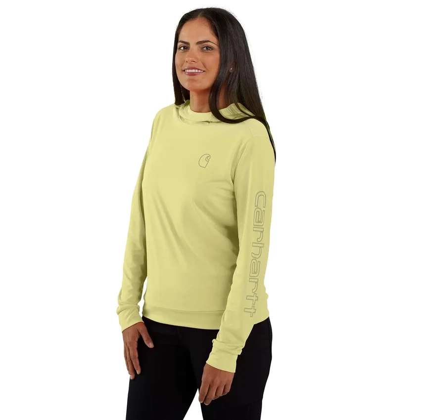 Force Sun Defender UPF 50+ vochtafvoerende hoodie voor dames - Hoodies met zonbescherming