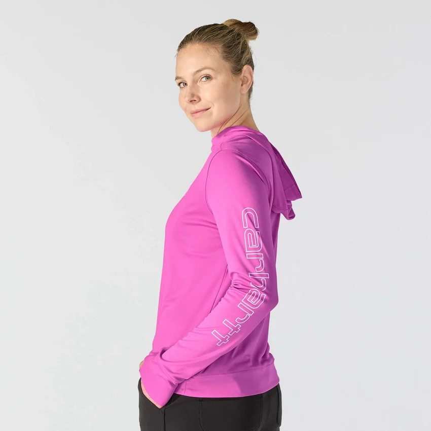 Force Sun Defender UPF 50+ vochtafvoerende hoodie voor dames - Hoodies met zonbescherming