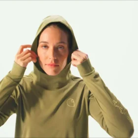 Force Sun Defender UPF 50+ vochtafvoerende hoodie voor dames – Hoodies met zonbescherming
