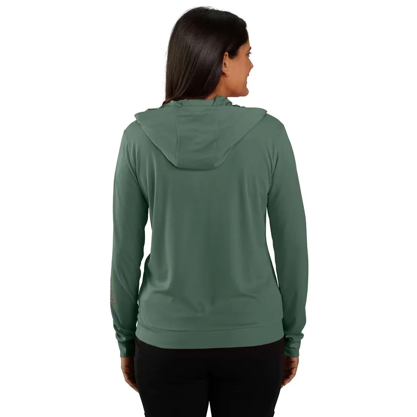 Force Sun Defender UPF 50+ vochtafvoerende hoodie voor dames - Hoodies met zonbescherming