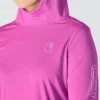 Force Sun Defender UPF 50+ vochtafvoerende hoodie voor dames - Hoodies met zonbescherming