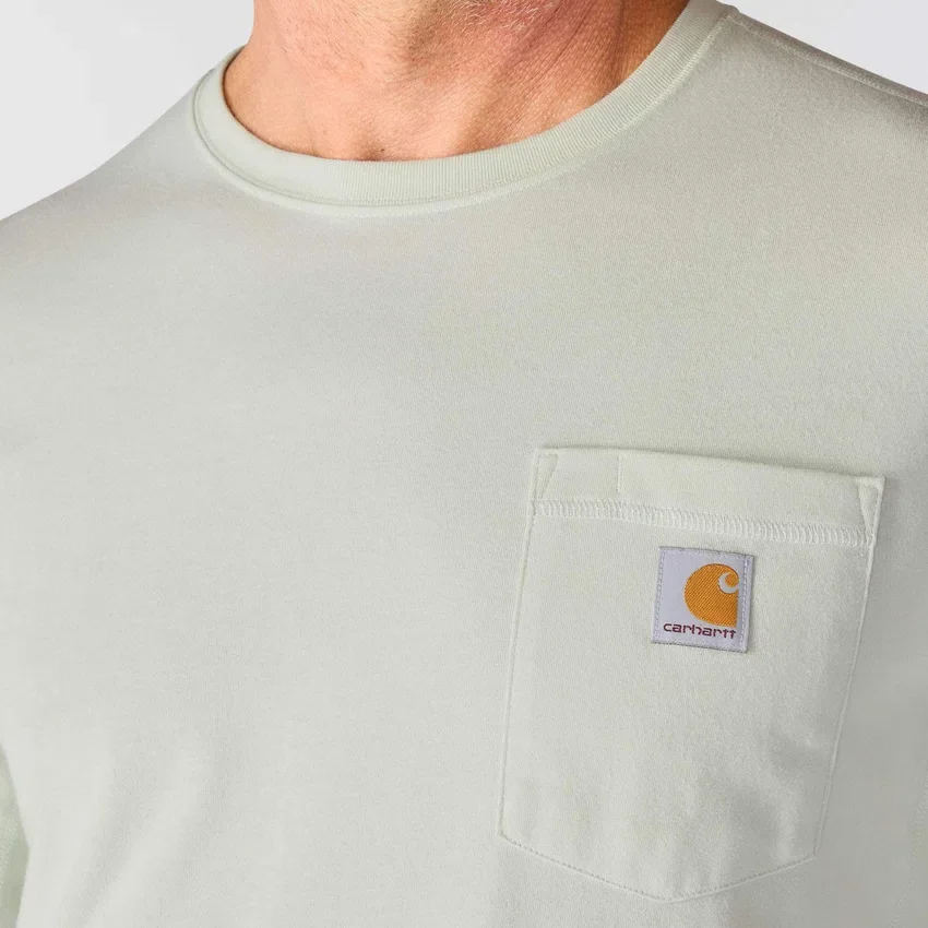 Force T-shirt met lange mouwen, vochtafvoerend en met zak, voor heren