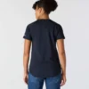 Force T-shirt met zakken voor dames, relaxte pasvorm en vochtafvoerend