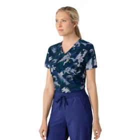 Force Tuck-In Scrub-top met print voor dames