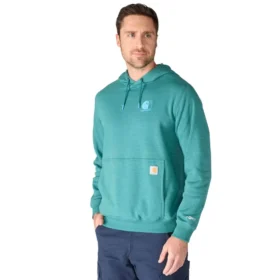 Force vochtafvoerende Hoodie met logo voor heren
