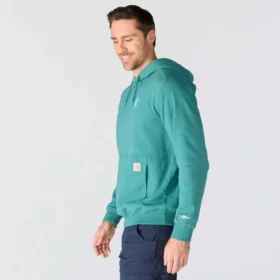 Force vochtafvoerende Hoodie met logo voor heren
