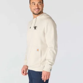 Force vochtafvoerende Hoodie met logo voor heren