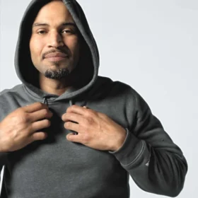 Force vochtafvoerende Hoodie met logo voor heren